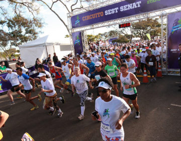 Contagem recebe pela prieira vez etapa do circuito ciclístico SEST SENAT