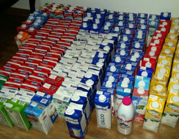 Cerca de 200 litros de leite foram arrecadados durante o “1º Dançando o Bem” da PJF