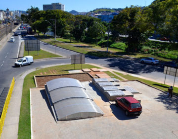 Obra da nova estação elevatória de esgoto da Cesama já está em fase final de execução