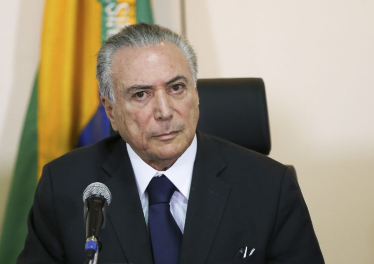 “É inegociável” fechar a fronteira com a Venezuela, diz Temer