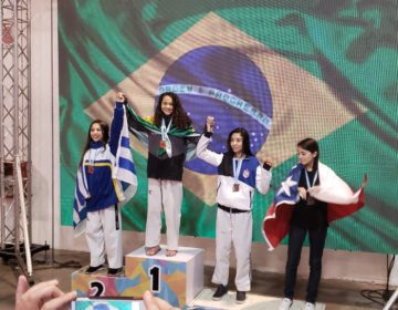 Danielly Vitória é campeã do Open Argentina de Taekwondo