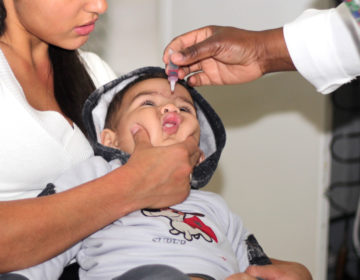 Campanha de vacinação contra poliomielite e sarampo segue com programação
