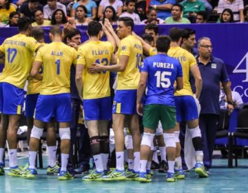 Seleção Masculina de Vôlei é superada do Tie Break e fica com a prata