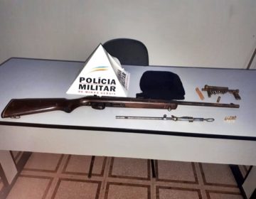 Suspeito em caso de “Maria da Penha” é preso e PM apreende armas em sua residência em Miraí