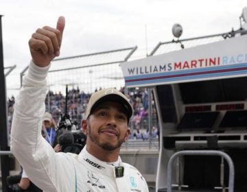 Hamilton chega em 4º e garante o penta em corrida vencida por Verstappen