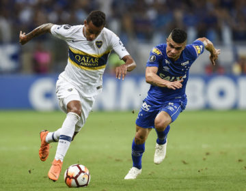 Cruzeiro empata com Boca e  está fora  da Libertadores