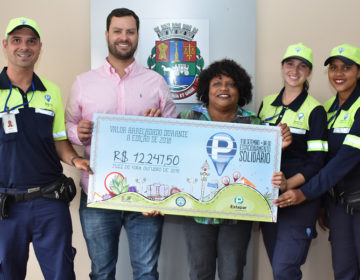 Estacionamento Solidário arrecada mais de R$12 mil e faz doação a Fundação Maria Mãe