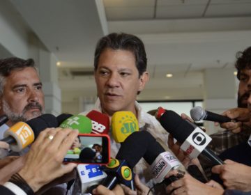 Haddad defende união e diz estar aberto ao diálogo com militares