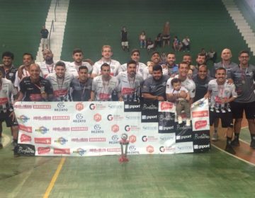 Tupi Futsal é vice-campeão do Mineiro do Interior