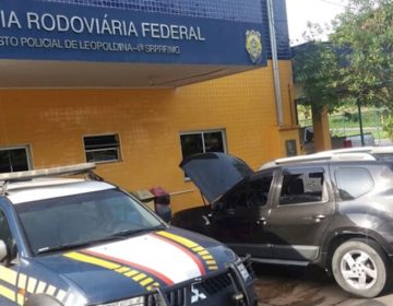 Polícia Rodoviária Federal de Leopoldina recupera veículo roubado no Rio de Janeiro