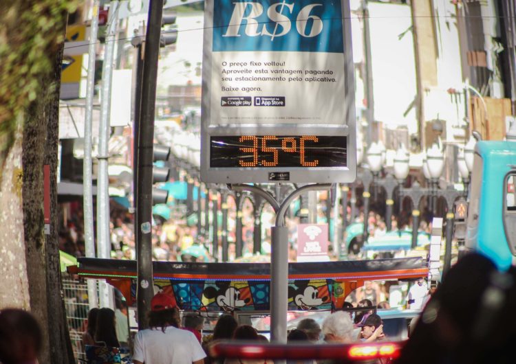 Semana da chegada do verão começa com máxima de 35° C