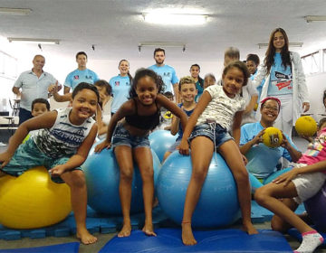 Aulas de pilates marcam sétimo dia da “Colônia de Férias Esportiva da SEL”