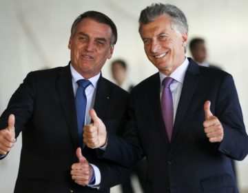 Bolsonaro diz a Macri que confia na modernização do Mercosul
