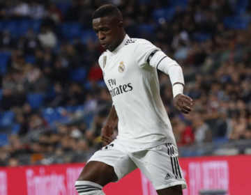 Titular, Vinícius Jr. marca gol e dá assistência em vitória do Real na Copa do Rei