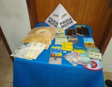 Dupla suspeita de praticar crimes de estelionato na região é presa depois de tentar trocar cheque em banco