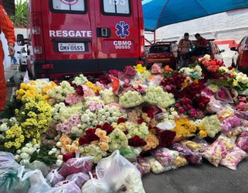 Agentes fazem cerimônia em homenagem às vítimas da barragem da Vale