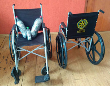 “Programa JF Paralímpico” recebe cadeiras de rodas do Rotary Club Distrito Industrial