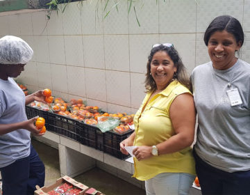 SAU apreende cerca de 800 kg de frutas e doa para escolas municipais