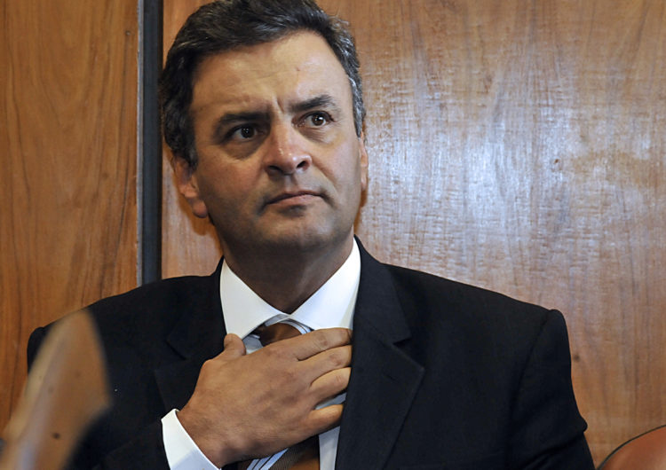 STF determina bloqueio de R$ 1,6 milhão em bens de Aécio Neves