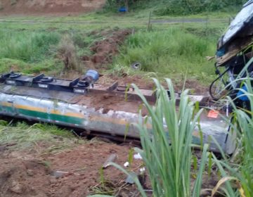 Motorista morre em acidente na BR-267 em Bicas