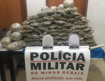 Dupla é presa com aproximadamente 30 kg de drogas em Juiz de Fora