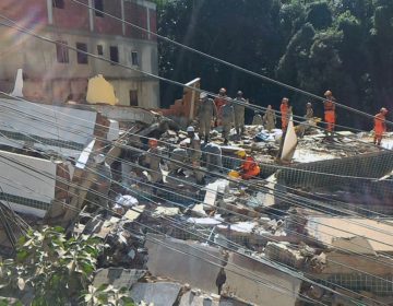 Desabamento no Rio deixou pelo menos dois mortos e cinco feridos