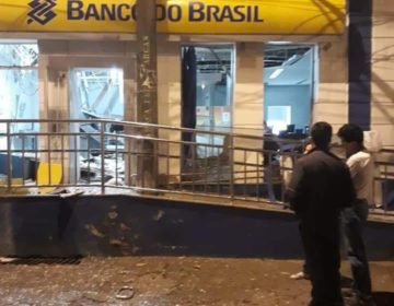 Criminosos explodem posto de atendimento bancário em Bom Jardim de Minas