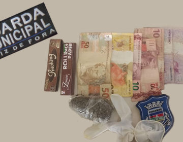 Guarda Municipal flagra venda de entorpecente no Parque Halfeld