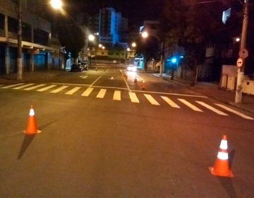 Settra revitaliza sinalização horizontal em vias de Juiz de Fora