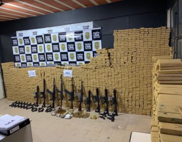 Polícia Civil apreende armas e toneladas de drogas em Juiz de Fora