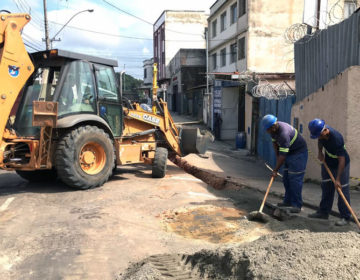 Cesama realiza obra no Bairro Manoel Honório