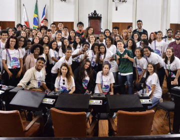 Estudantes decidem as propostas que serão encaminhadas para a etapa regional do Parlamento Jovem
