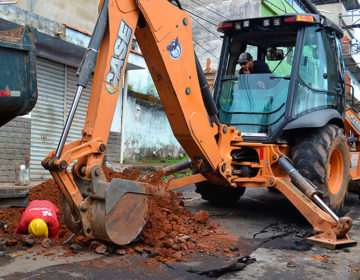 Cesama remodela 500 metros de redes de esgoto no Bairro São Benedito