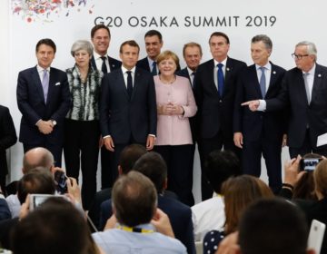 Líderes mundiais em Osaka anunciam acordo do clima 19+1