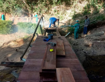 Parque da Lajinha passa por obras de revitalização