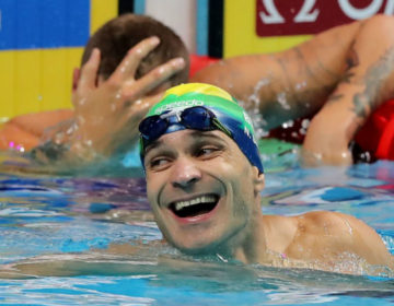 Nicholas Santos é bronze nos 50m Borboleta e faz história