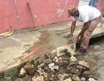 Secretaria de Obras realiza limpeza e reforma de bocas de lobo em seis bairros
