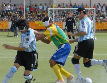 Futebol de 5 do Brasil chega invicto a Lima