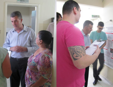 Usuários da UBS Alto Grajaú pedem permanência de médico em visita do Fiscaliza JF