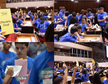 Propostas elaboradas pelos alunos do Parlamento Jovem são encaminhadas para a ALMG