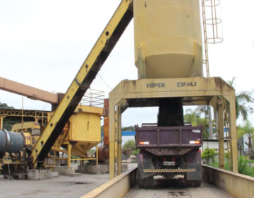 Nova usina triplica capacidade de produção de asfalto