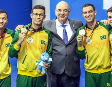 Brasil encerra a participação na natação com 19 medalhas