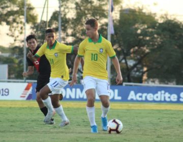 Seleção Sub-15 enfrenta Paraguai na semifinal do Sul-Americano 2019