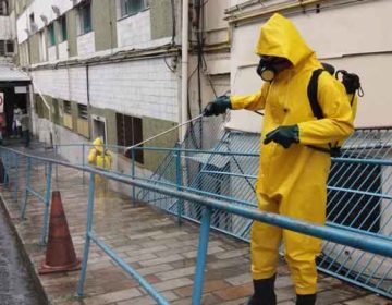 HPS e HU são as primeiras unidades de saúde com trabalho de descontaminação