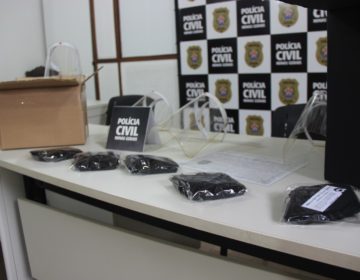 Polícia Civil recebe 1500 máscaras de proteção individual