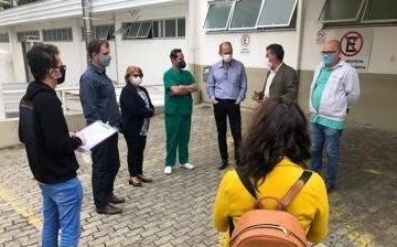 Fiscaliza JF faz três visitas a hospitais para verificar condições para enfrentamento da COVID-19