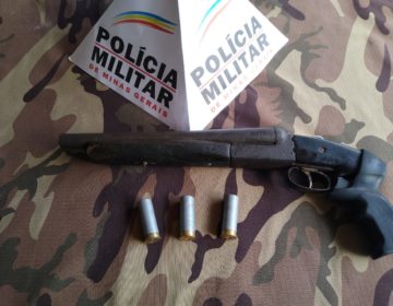 Polícia Militar prende autores por porte ilegal de arma de fogo