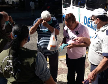 Comboio de ações preventivas contra o coronavírus atuam no Centro e no Poço Rico