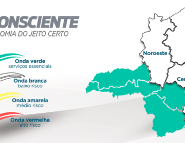 Macrorregiões Norte e Centro-Sul avançam para onda branca do programa Minas Consciente