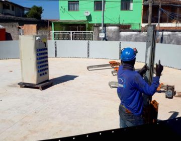 Cesama já concluiu 50% dos novos reservatórios no Bairro Alto Bairu